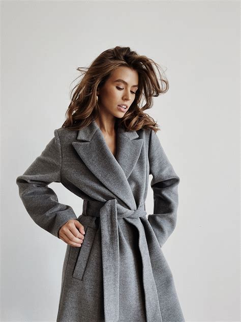 grey coats for women.